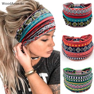 WoodAron Impressão Do Padrão Africano Para Mulheres Twist Style Hair Band Ladies Salon br