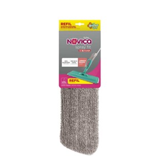 Refil Mop Spray de Microfibra com Cabo Brilhus Bettanin