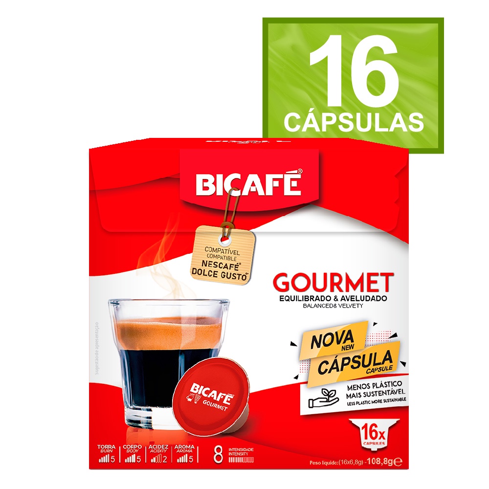 Cápsula De Café Bicafé Gourmet P/ Máquinas Dolce Gusto*