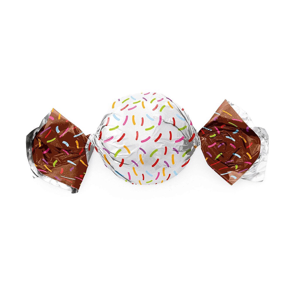 Papel Trufa 14,5x15,5cm - Granulado Branco - 100 unidades - Cromus - Stationery