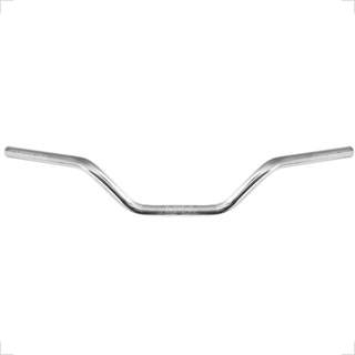 Guidão Bike Mtb Poti 680mm X 22,2mm Preto Ou Cromado Bicicleta Curvado em Oferta na Shopee