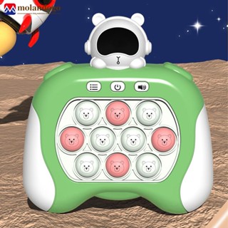 MOLANDOGO Atualizado 999 Níveis Pop Push Childrens Press Handle Fidget Toy Quick Game Console It Descompressão Natal Ano Novo Presente N1O9