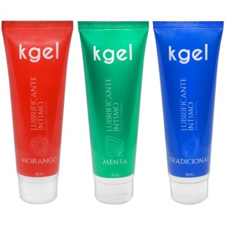 Lubrificante Íntimo Kgel Bisnaga 80g Base De Água - Sex Shop