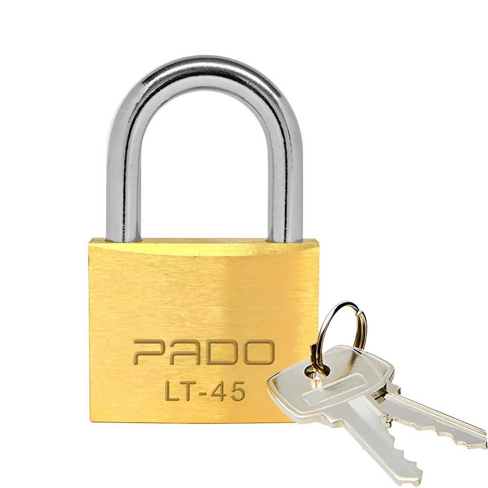 Cadeado de 45 mm Mesmo Segredo com 2 Chaves PADO em Oferta na Shopee