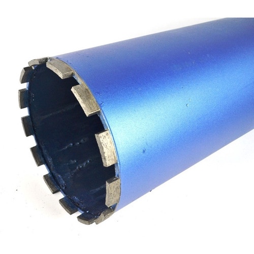 Serra Copo Diamantada ( Broca ) 180mm X 450mm Rosca 1.1/4 - Para Perfuratriz de Coluna que tenham eixo 1.1/4
