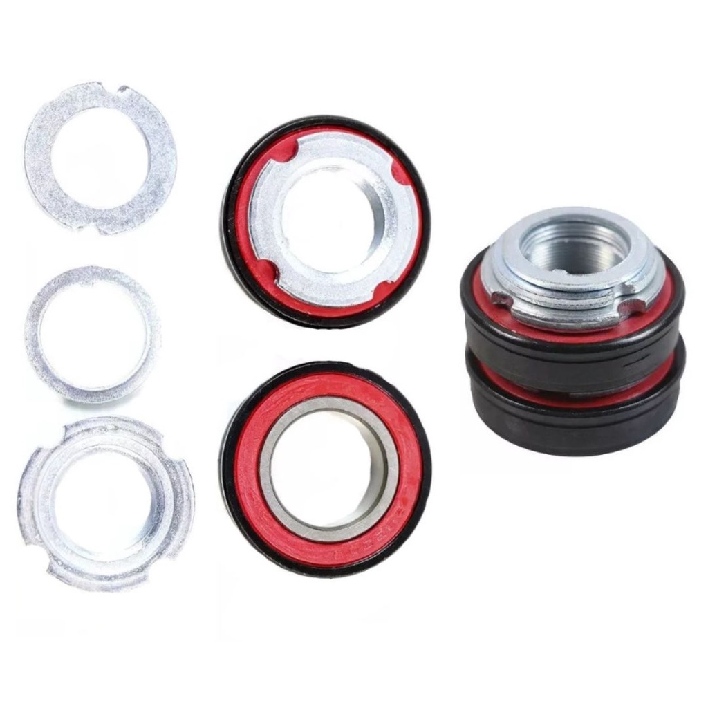 Caixa Movimento Central Rolamentado 45mm Com Rolamento Para Bicicleta Bike Monobloco em Oferta na Shopee