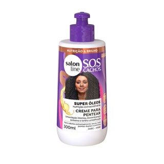 Creme Para Pentear Salon Line S.O.S Super Óleos 300ml