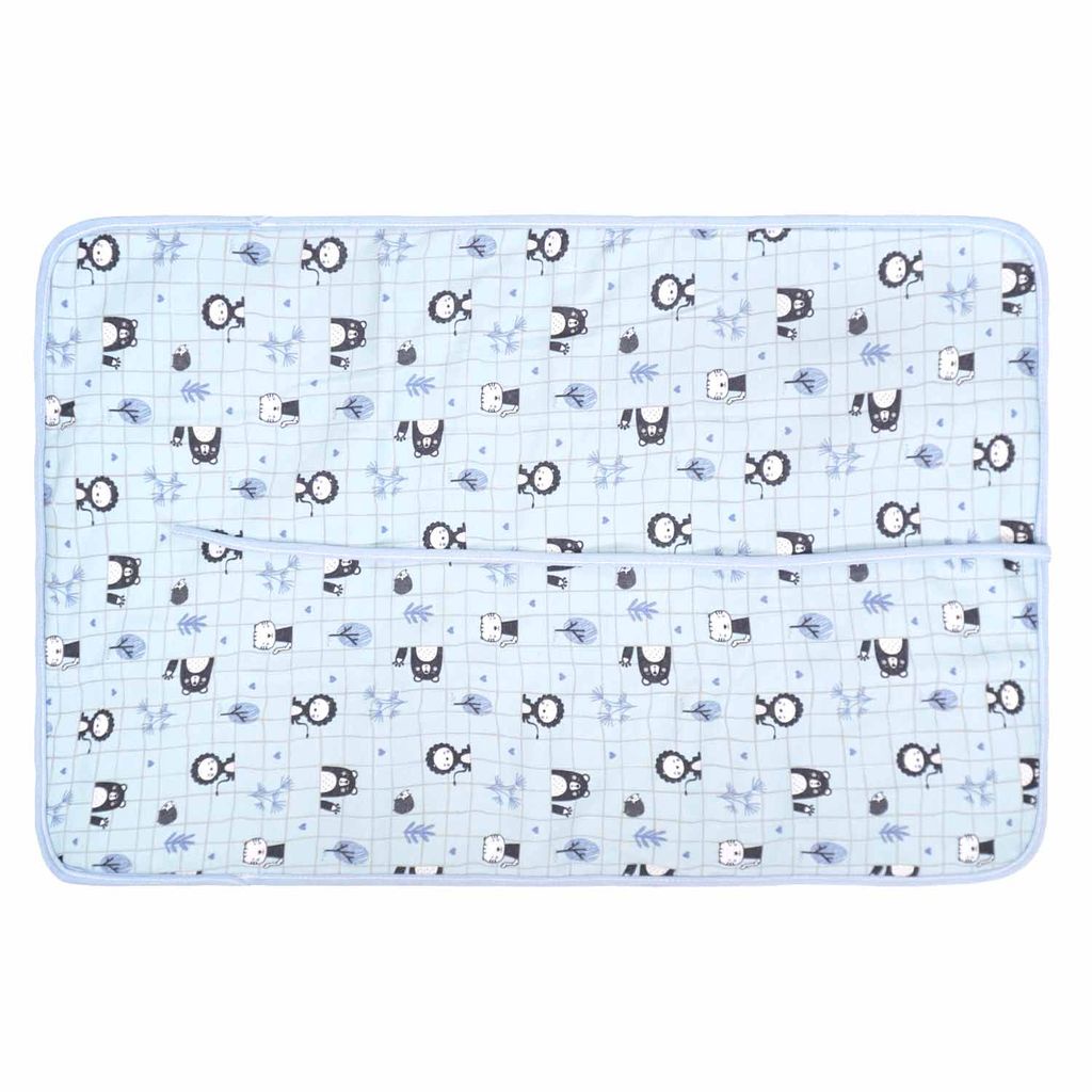 Trocador de Fraldas Bichos Azul Baby Joy Premium