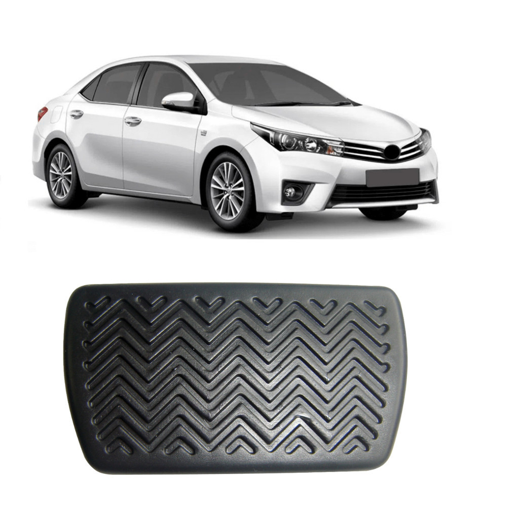 Capa Pedal Do Freio Corolla Automatico 2009 Em Diante - Preto em Oferta na Shopee