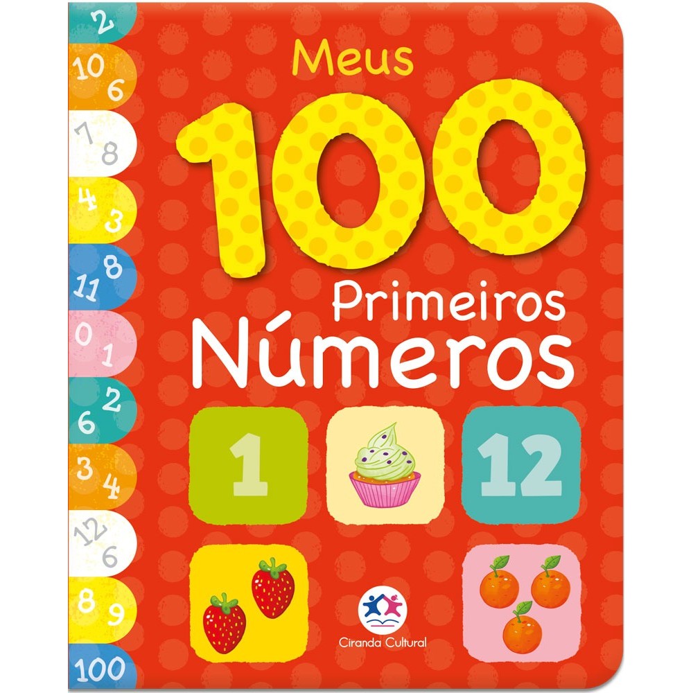 Livro Meus 100 Primeiros Números | Ciranda Cultural em Oferta na Shopee