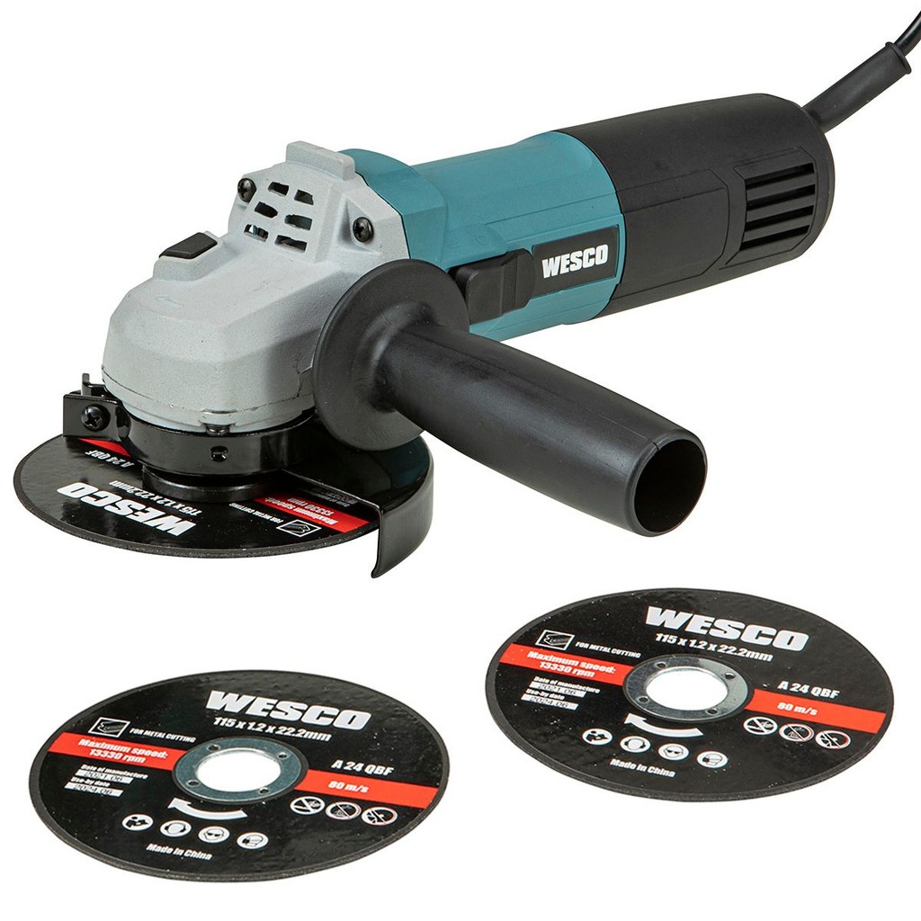 Esmerilhadeira Angular 4.1/2'' 720W WS4751.3 + 3 Discos Wesco