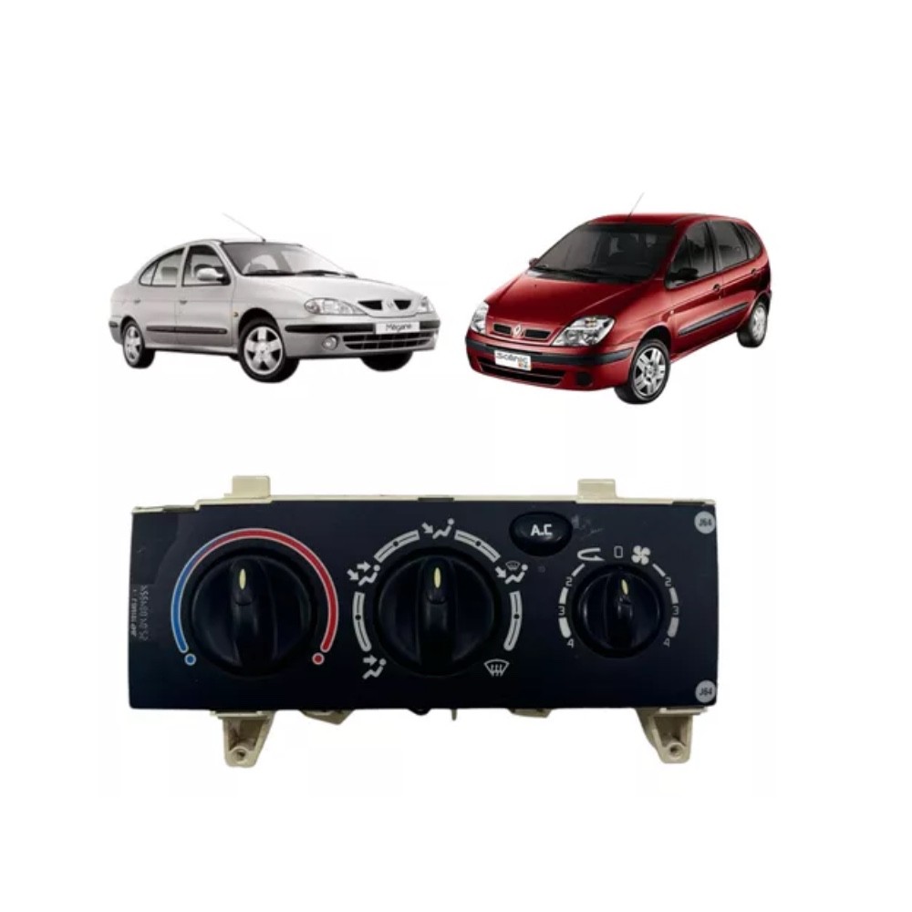 Comando Ar Condicionado Renault Scenic Megane 2000 a 2008 J64P101545J