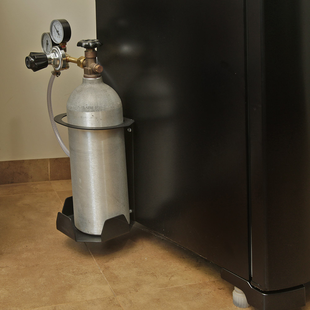 Suporte Cilindro CO2 - O2 -Chopeira kegeretor Diâmetro 10 cm