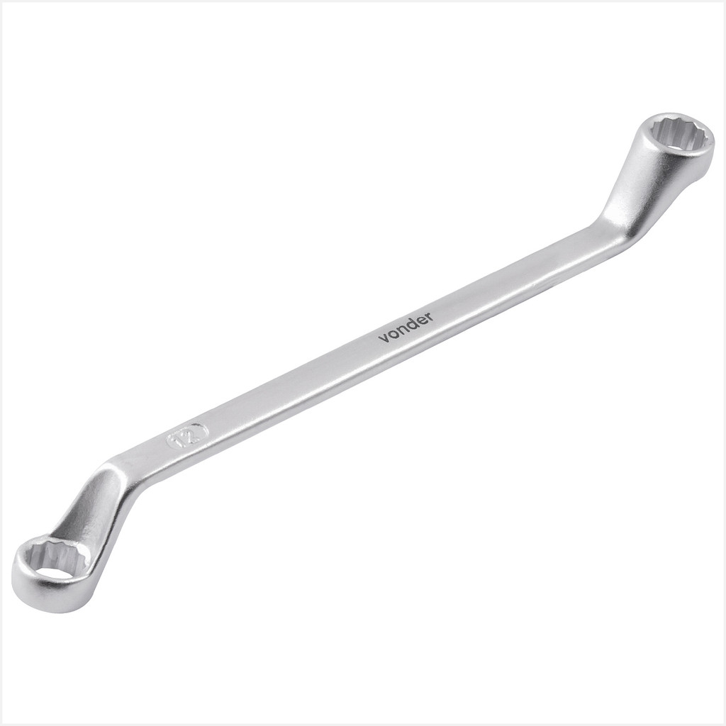 Chave estrela 12 mm x 13 mm aço cromo vanádio encartelada - Vonder em Oferta na Shopee