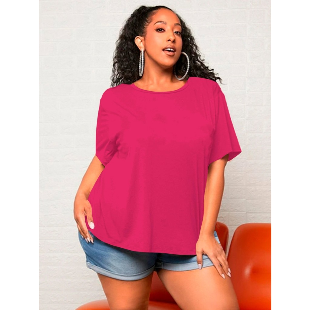 Blusa Academia Unissex Básica Camisa Simples Camiseta Feminina Oversized Estilosa Streetwear