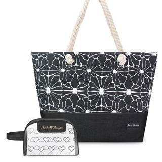 Kit Bolsa de Praia + Necessaire - Jacki Design em Oferta na Shopee