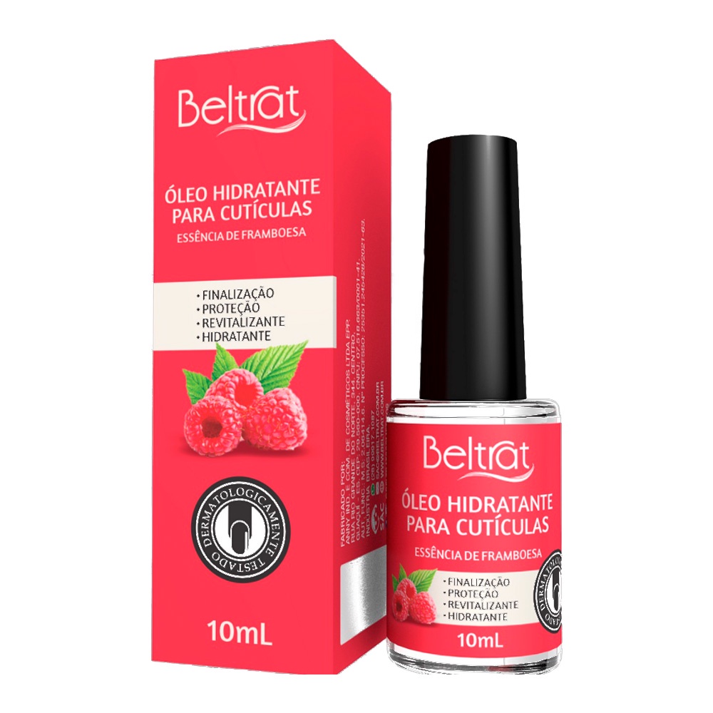 Oleo para Cuticulas Aroma Framboesa 10ml - Beltrat em Oferta na Shopee