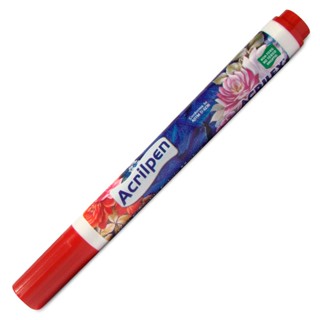 Caneta para tecido Acrilpen Vermelha 507 Acrilex