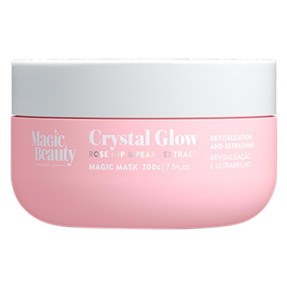 Magic Beauty Crystal Glow Máscara de Revitalização 200g - Beauty