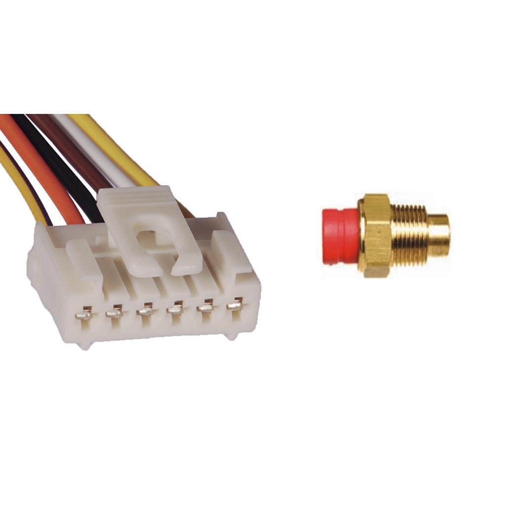 Chicote Lanterna Traseira Palio 6 Vias E Sensor temperatura Marcador Relogio