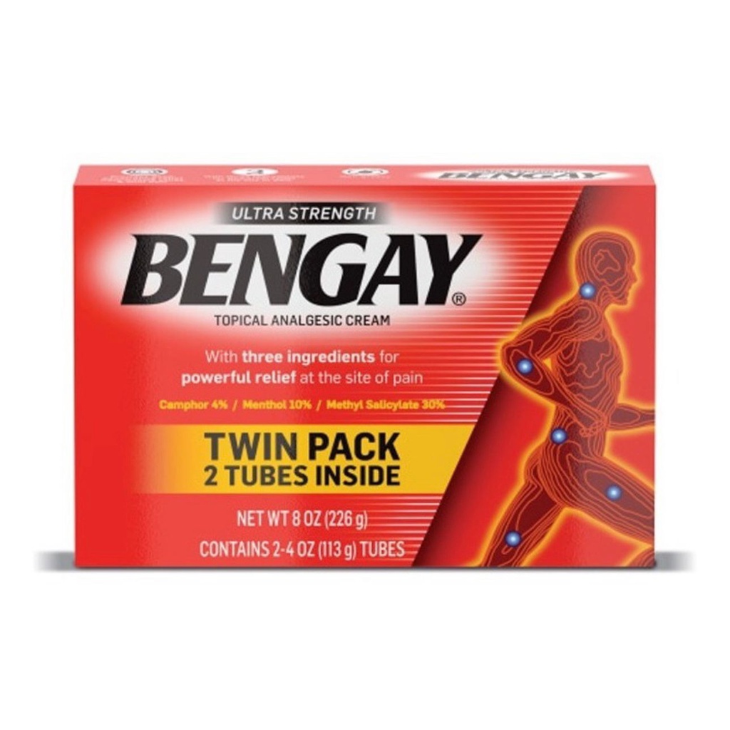 Pomada Creme Bengay 2 unidades 113 gr Ultra Strength