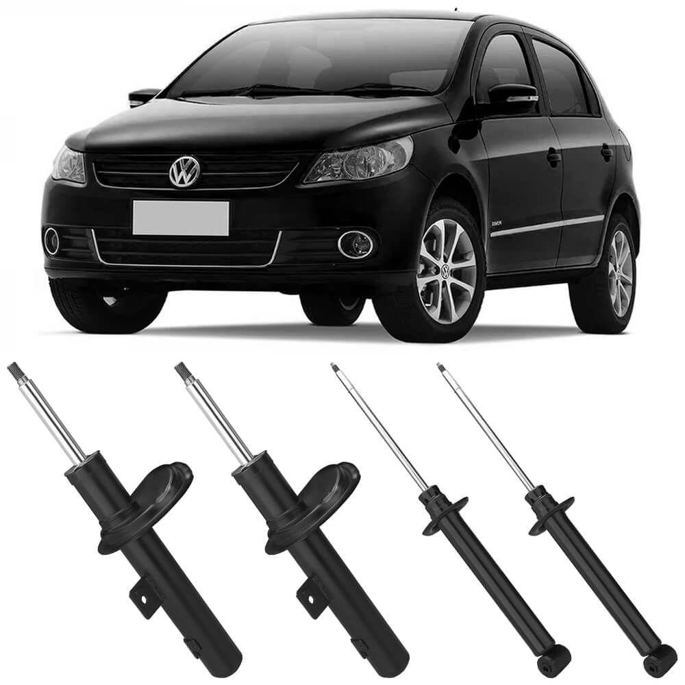 4 Amortecedor Gol G5 G6 G7 2009 A 2018 Diant Traseiro Nakata - Spare Parts and Accessories for Vehicles