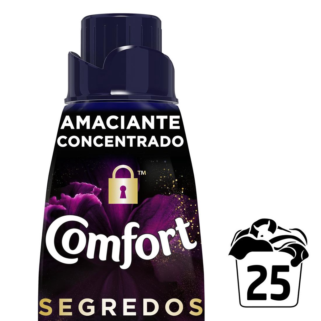 Amaciante De Roupa Concentrado Comfort 48 Segredos 500ml - Home & Living
