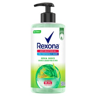 Sabonete Líquido Rexona Antibacterial Erva Doce 500ml