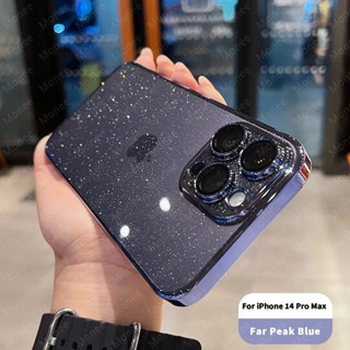 Monee Luxo Galvanizado Glitter Phone Case Capa Capinha De Celular Para iPhone 15 Pro Max Case, Concha Protetora, Transparente, Tampa à Prova de Choque, iPhone 11 15 12 13 14 Pro Max 15 Plus