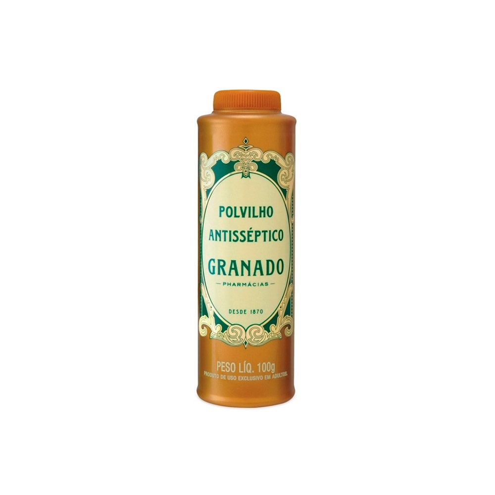 Talco para Pés Granado Antisseptico 100g em Oferta na Shopee