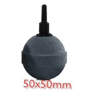 12 Pedras Porosa Bola Grande Boyu/jad S-05 50x50x4mm Cinza