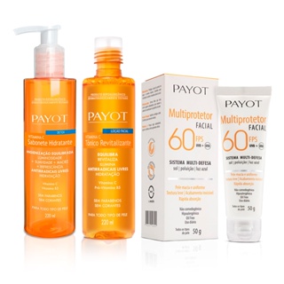 Kit Limpeza e Tonificação Vitamina C + Proteção FPS 60 payot em Oferta na Shopee