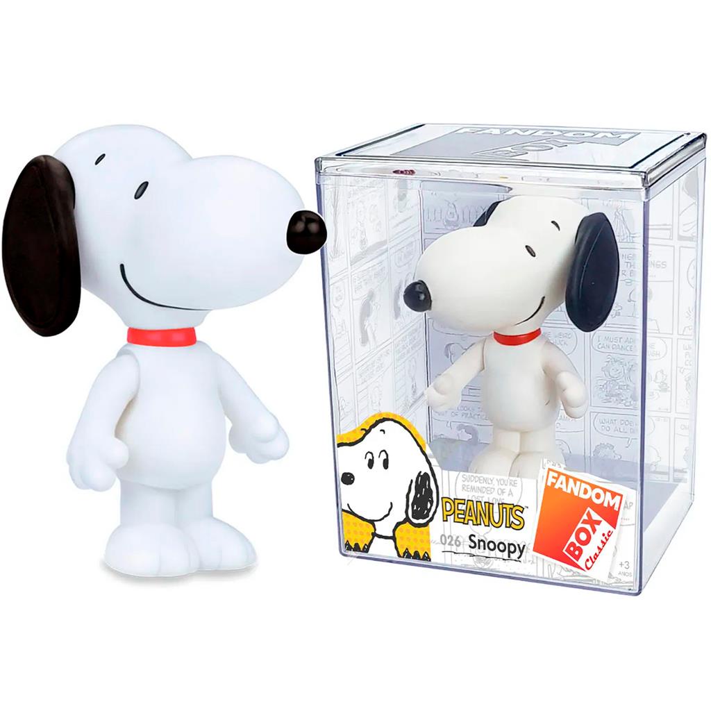 Figura Lucy Peanuts Turma Do Snoopy Fandom Box 029 Boneco Miniatura - Líder Brinquedos