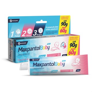 Creme para Assaduras Maxpantol Baby - 90g - Massime