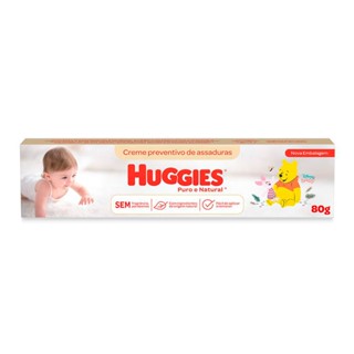 Creme Contra Assadura Huggies Puro e Natural 80g