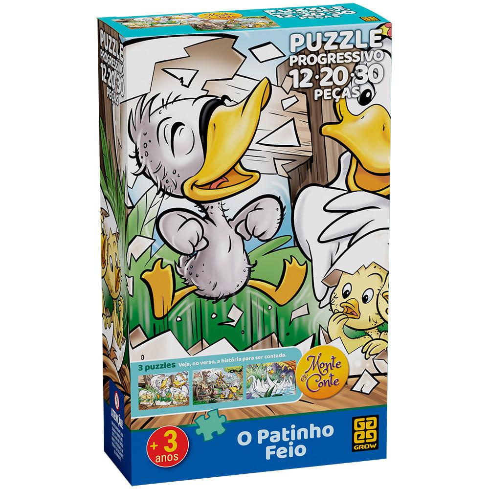 Puzzle Progressivo O Patinho Feio em Oferta na Shopee