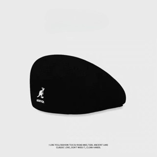 Homens Mulheres WOOL504 Mesh [Wool Chapéu de Boina Japonês Britânico All-Match Retro Hat Kangol Painter Hat]