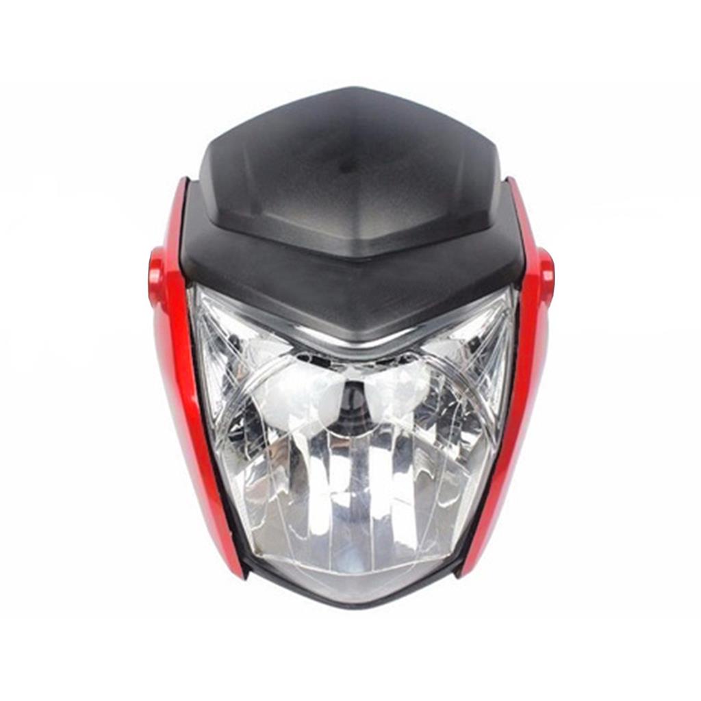 Frente Farol Completa Cg Titan Fan Start 125 150 160 2014 2015 2016 2017 2018 2019 20 2021 Vermelha Bananinha Carenagem