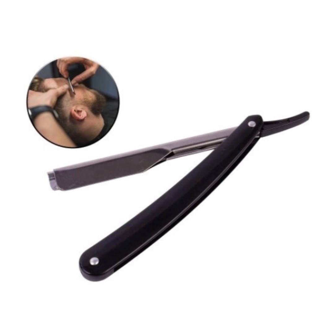 Navalha metal Cortes Aparador de Cabelo e Pelos Navalha  Importado Barbear Preciso Barbear Profissional metal