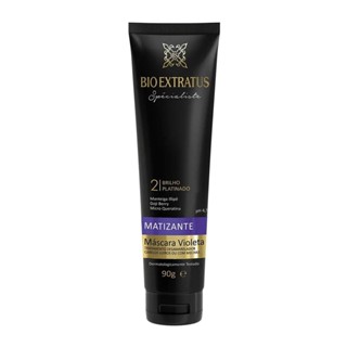Máscara Violeta Bio Extratus Specialiste Matizante 2 Brilho Platinado 90g