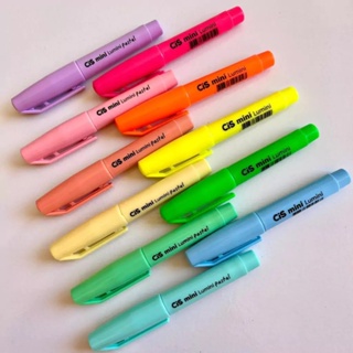 Kit com 11 Marca Textos Mini Lumini CiS - Pastel e Neon em Oferta na Shopee