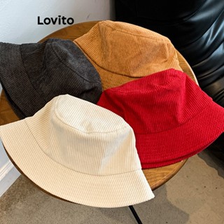 Lovito Chapéu De Veludo Liso Vintage Para Mulheres LFA08239 (Cáqui/Borgonha/Preto)