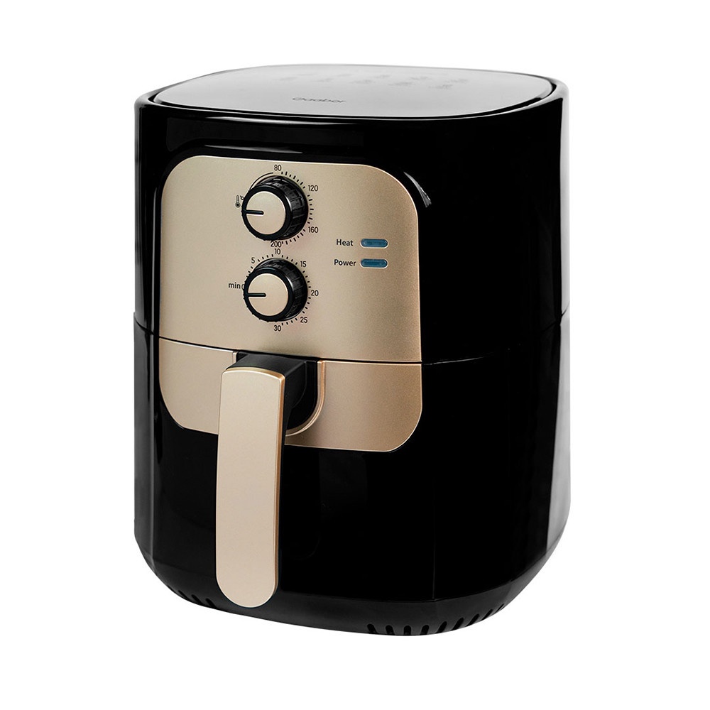 Fritadeira Elétrica Air Fryer Gaabor Vintage sem Óleo 5.5L 127V 1400W Dourado/Preto - AF65...