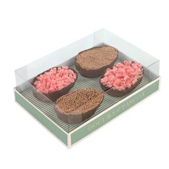 Caixa Degustação para 4 Ovos de 100g - Lavie Salvia/Amêndoa - 6 unidades - Cromus - Rizzo