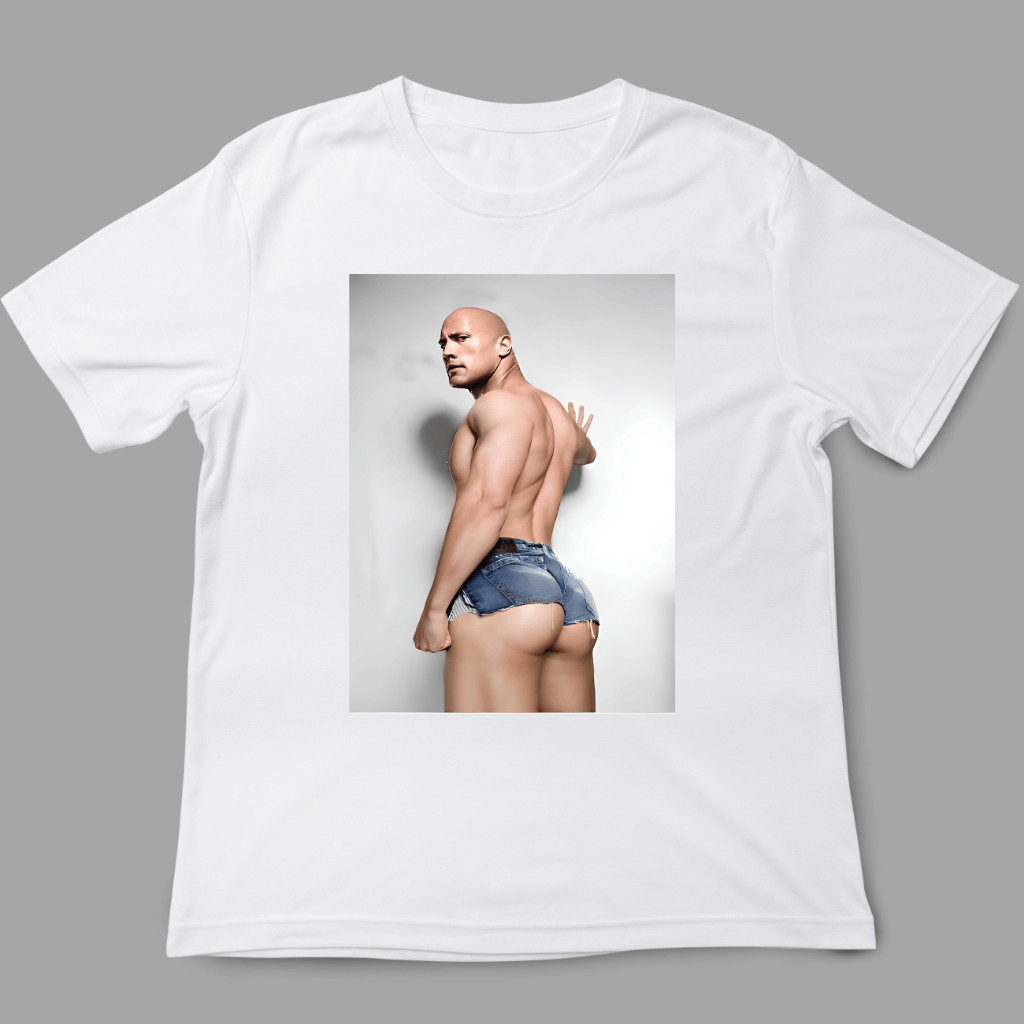 Camiseta meme The Rock Bumbu pra fora divertido engraçado