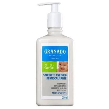 Sabonete Líquido Bebê Dermocalmante Peles Sensíveis Granado - 250Ml