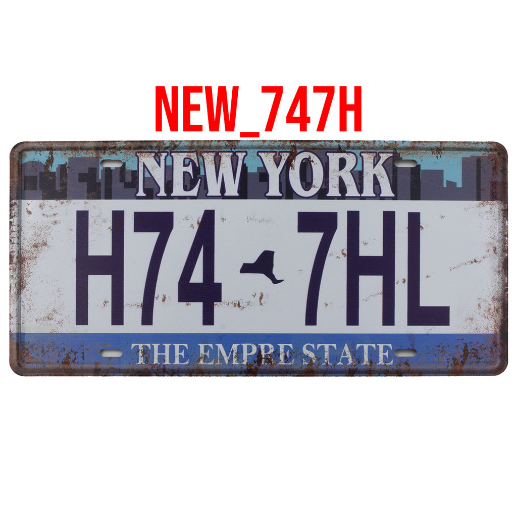 QUADRO PLACA DECORATIVA METAL NEW YORK NOVA IORQUE EUA AMERICA