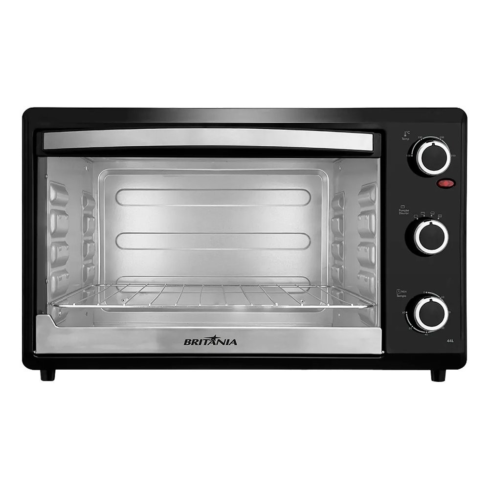 Forno Elétrico Britânia 44 Litros BFE44P - Preto - Home Appliances