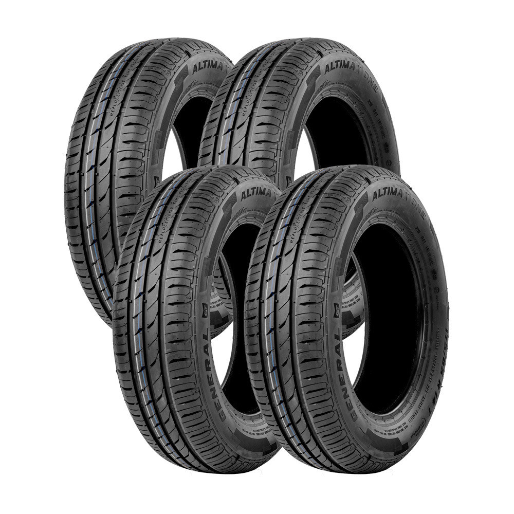 Jogo 4 Pneus General Tire by Continental Aro 14 Altimax One 185/65R14 86H em Oferta na Shopee