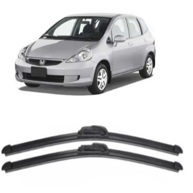 Par Palhetas Limpador De Parabrisa Dianteiro Para Honda Fit 2003 2004 2005 2006 2007 2008 em Oferta na Shopee
